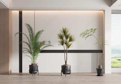 绿植盆栽3D模型下载